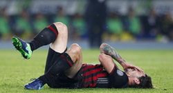 Montella in ansia per Romagnoli: potrebbe saltare il derby con l'Inter