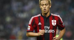 Honda a gennaio lascerà il Milan: andrà a giocare nello Shanghai