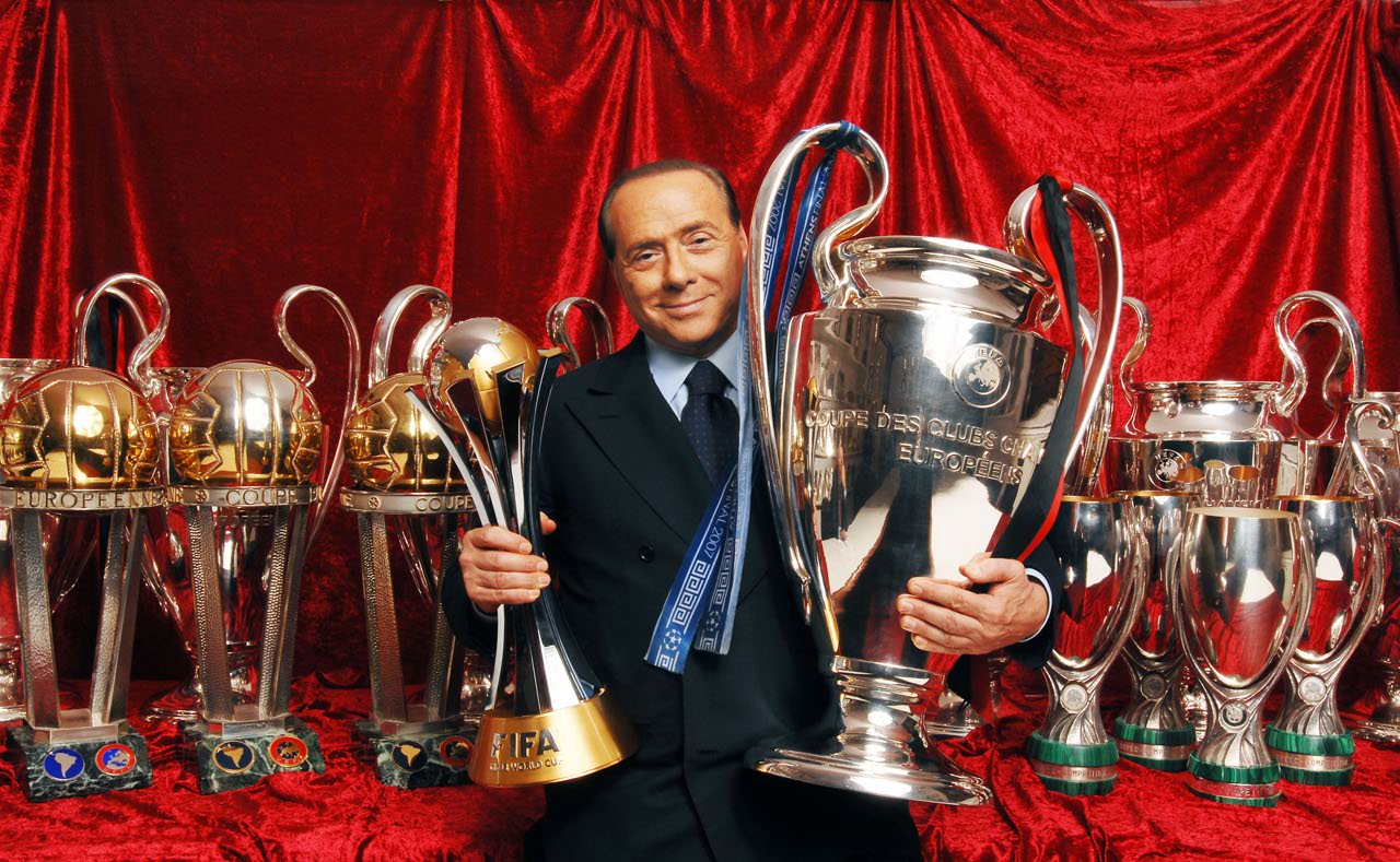 Il 2017 è l'ultimo anno della presidenza targata Berlusconi: 29 trofei in 31 anni