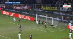 Gol del Milan! Bertolacci accorcia le distanze! Torino-Milan 2-1 [VIDEO]