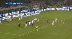 L'incredibile occasione da gol di Donnarumma in Milan-Napoli [VIDEO]