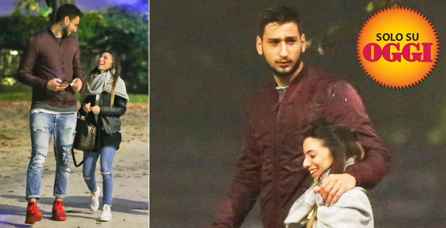 gigio donnarumma e alessia un amore da altezze molto diverse foto