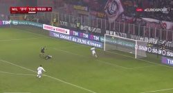 Milan-Torino, l'incredibile gol divorato da Lapadula [VIDEO]