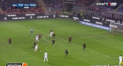 Clamoroso errore arbitrale durante Milan-Fiorentina: il gol è in fuorigioco [VIDEO]