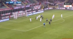 Gol di Kucka! Milan in vantaggio sulla Fiorentina! [VIDEO]