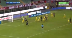 Ancora Bacca! Milan di nuovo in vantaggio sul Chievo! [VIDEO]