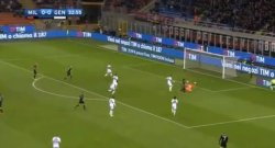 Che tocco sotto di Mati Fernandez! Milan in vantaggio! [VIDEO]