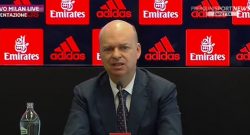 Fassone: "L'obiettivo per l'anno prossimo è la Champions League. La competizione con l'Inter..."