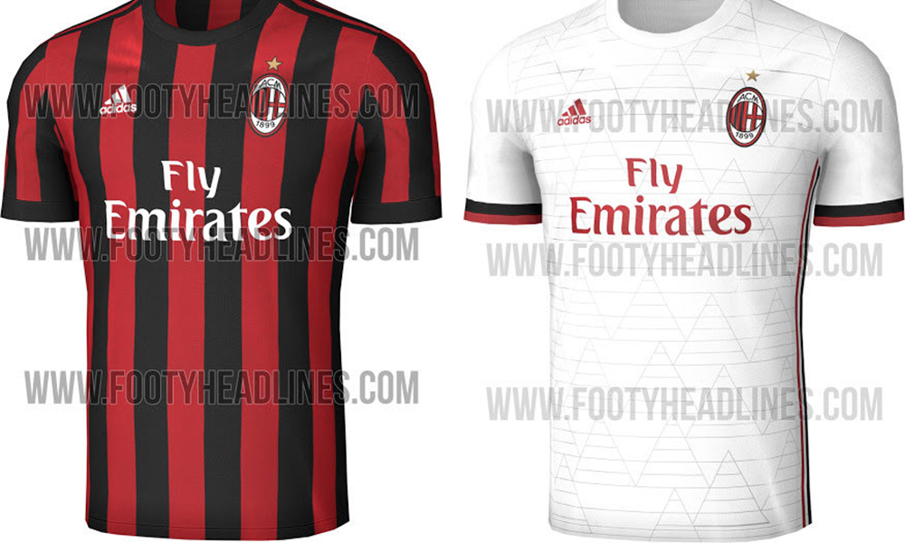 Milan, presentate le nuove maglie per la prossima stagione 2017-2018