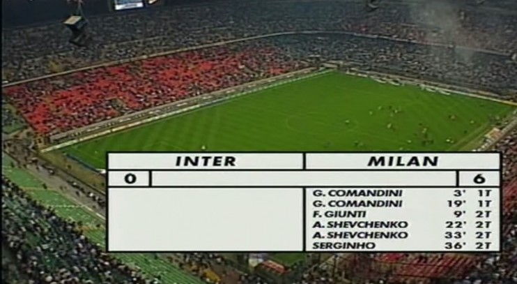 I derby indimenticabili: Inter-Milan 0-6, 11 maggio 2001 [VIDEO]