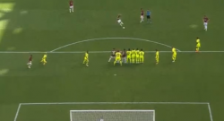 Raddoppio di Honda su punizione! Milan-Bologna 2-0! [VIDEO]
