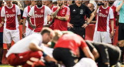 Ajax, Nouri si accascia in campo durante una partita. E' aritmia cardiaca