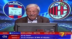 Crudeli impazzisce di gioia ai tre gol del Milan contro il Crotone! [VIDEO]