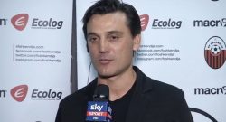 Montella: "Scelta coraggiosa tenere Cutrone, anche io andavo in panchina"