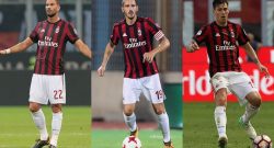 [CMM] - Milan: scontro tra Bonucci e Romagnoli