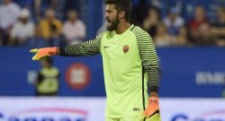 [CMM] - Roma, Alisson: 'Ci snobbano ma puntiamo allo scudetto: pronti per il Napoli'