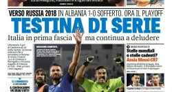 [ML] - Gazzetta dello Sport: prima pagina del 10 ottobre 2017