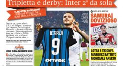 [ML] - Gazzetta dello Sport: prima pagina del 16 ottobre 2017