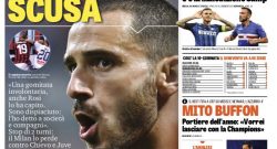 [ML] - Gazzetta dello Sport: prima pagina del 24 ottobre 2017