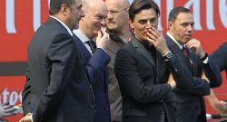 [ML] - Montella, confronto con Fassone e Mirabelli dopo Milan-Roma