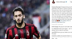 [ML] - Milan-Roma: Bonucci, Calhanoglu e André Silva così su Instagram