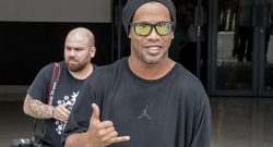 [CMM] - Ex Milan, Ronaldinho a Lecce incontra Miccoli FOTO
