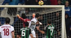 [ML] - Sassuolo-Milan, la moviola: regolare il gol di Romagnoli