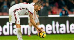 [ML] - Bonucci, ginocchio dolorante. Il Milan tiene Musacchio in pre-allarme