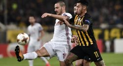 [CMM] - Bonucci: 'Avevo bisogno di staccare, felice della mia prova. A questo Milan serve maggiore personalità'