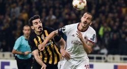 [CMM] - AEK-Milan, le pagelle di CM: Bonucci il migliore, André Silva non la vede mai