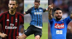 [CMM] - Da Bonucci a Gagliardini e Insigne: l'11 dei giocatori tifosi della Juventus