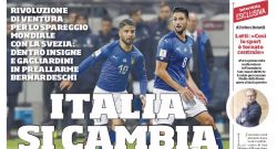 [ML] - Corriere dello Sport: prima pagina del 12 novembre 2017