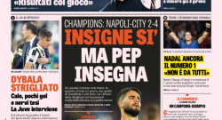 [ML] - Gazzetta dello Sport: prima pagina del 2 novembre 2017