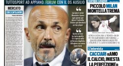 [ML] - TuttoSport: prima pagina del 3 novembre 2017