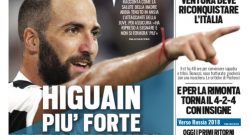 [ML] - TuttoSport: prima pagina del 12 novembre 2017