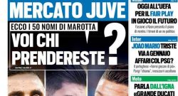 [ML] - Tuttosport: prima pagina del 9 novembre 2017