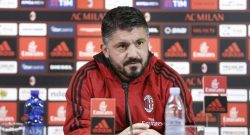 Gattuso: “Vedo un Milan stanco. Il presidente ha portato tranquillità”