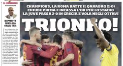 [ML] - Corriere dello Sport: prima pagina del 6 dicembre 2017