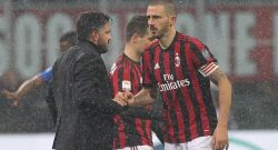 [CMM] - Gattuso: 'Non siamo una squadra, il ritiro era il minimo. Mai pensato alle dimissioni e sul futuro di Bonucci...'