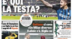[ML] - Gazzetta dello Sport: prima pagina del 3 dicembre 2017