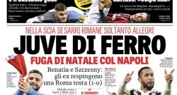 [ML] - Gazzetta dello Sport: prima pagina del 24 dicembre 2017