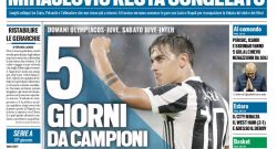 [ML] - TuttoSport: prima pagina del 4 dicembre 2017
