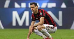 Rai - Abbraccio della squadra a Kalinic dopo l’errore all’ultimo minuto