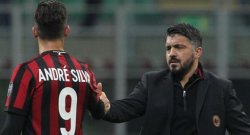 Milan, Gattuso sceglie André Silva e avvisa la squadra: 'Niente musi lunghi'
