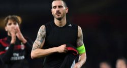 Arsenal-Milan, Bonucci scatena i tifosi rossoneri e bianconeri su Instagram [FOTO]