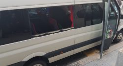 Verso Juventus-Milan: pullman rossonero preso a sprangate! – FOTO