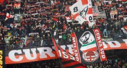 I tifosi sotto la neve per Milan - Arsenal