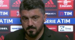 Gattuso: “Una figuraccia, io responsabile. Squadra senz’anima, facciamo il solletico”