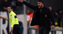 Juve-Milan, Gattuso: “Arrabbiato con Calhanoglu. Silva? Mi è piaciuto”