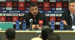 Milan, l’appello di Gattuso ai tifosi: “Domenica non fischiate Gigio e Kalinic”